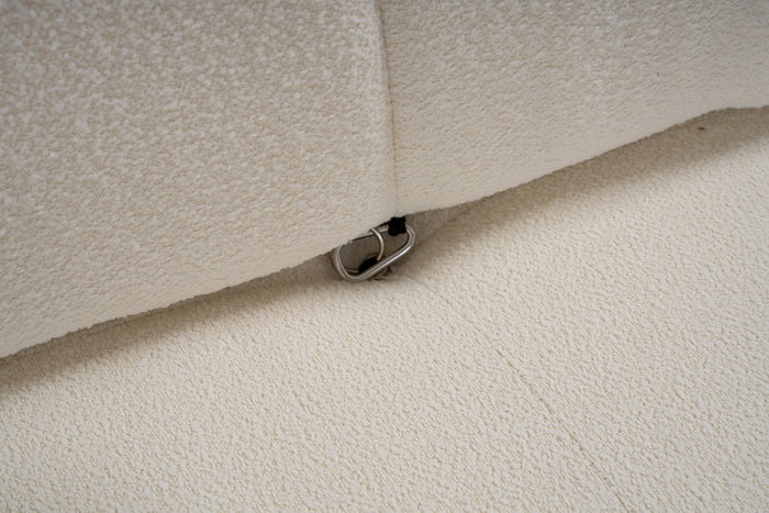 Atelier Del Sofa Bubble 3 Seater Bouclette Blanco